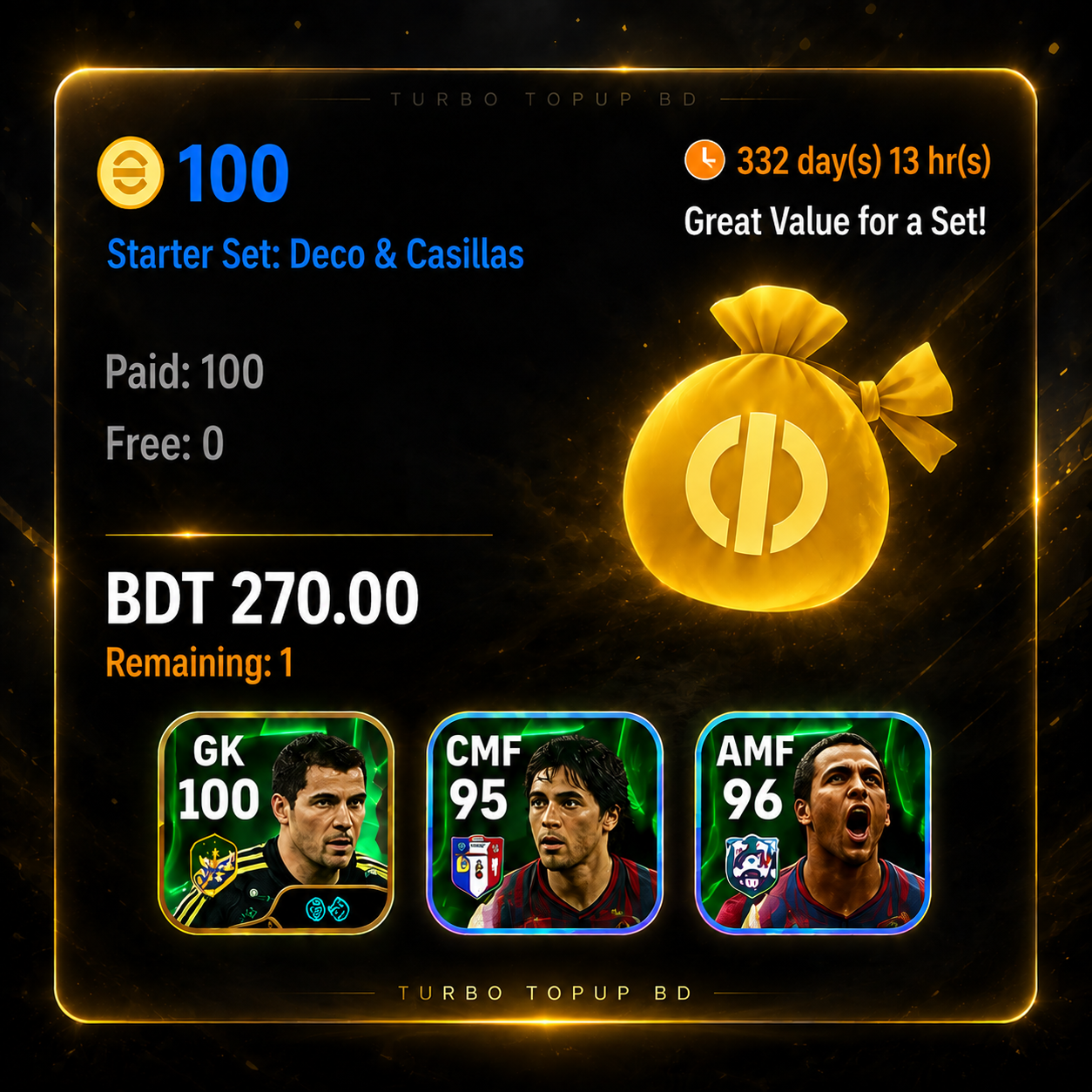  100 Coin + Iker Casillas ✅